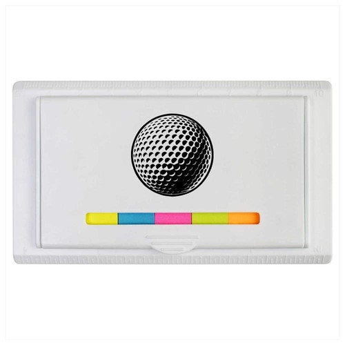 Golf ball sticky - ball', ruler