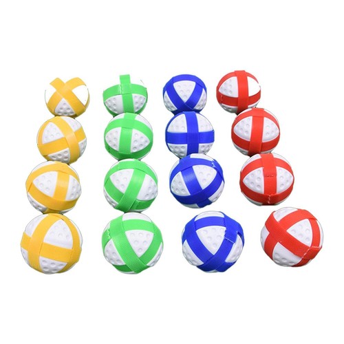 16pcs sticky golf - balls, for
