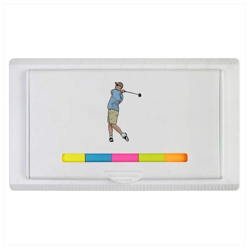 Golf player sticky - sticky, note