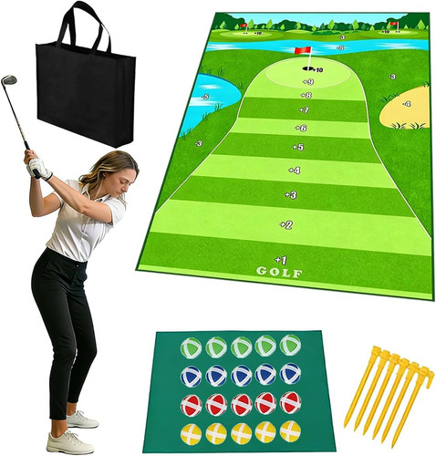 Golf putting mat - putting, game