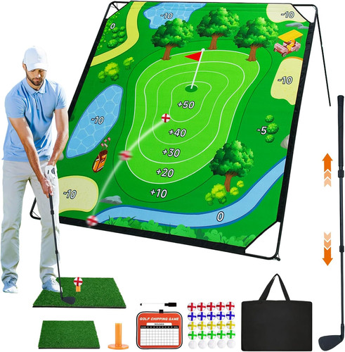 Portable golf chipping - golf, game